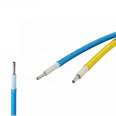 UL3074 12AWG 600V 200C Silicone Rubber Fiberglass Braided Copper Wire for Dehumidifier and Heaters