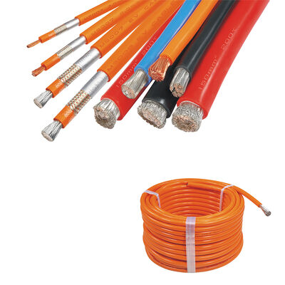 Flexible Battery Cable 200C High Temperature 600V Rated Voltage with Tinned Copper Conductor