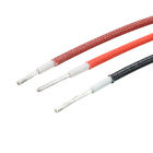 High quality UL 3122 300V 200C silicone Insulated Wire fiber glass braided wire black white blue yellow
