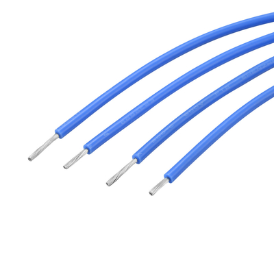 600V/200C UL758 Silikon Kauçuk İzoleli Tel AWM3075 10AWG FT2 Sarı Robot İHA Isıtıcı