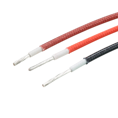 UL3240 Silikon Kauçuk Teller 600v 200C 20AWG Siyah Ev Aletleri İHA Aydınlatma