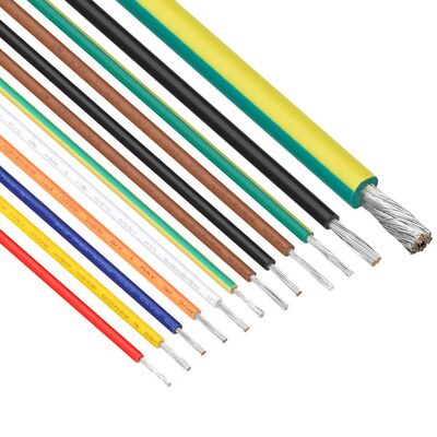UL1015 PVC Kablo 2-30 AWG 600V Notlu Voltaj 105C Sıcaklık Bağlantı Elektrikli Fırın Isıtma Kablosu