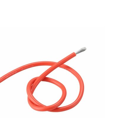 UL3130 300V Rated Voltage 150C Temperature Rating Tinned Copper Conductor Silicone Rubber Fiberglass Braided Wire