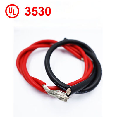 UL3530 High Temperature Silicone Insulated Wire with Tinned Copper Conductor for 200C Applications