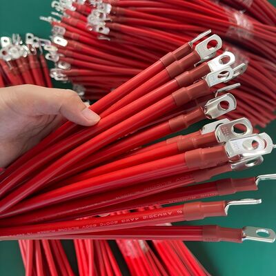 UL Standart Pil Bağlantı Kablosu Yeni Enerji Uygulamaları için Yüksek Sıcaklık Yüksek Voltajlı Silikon Tel