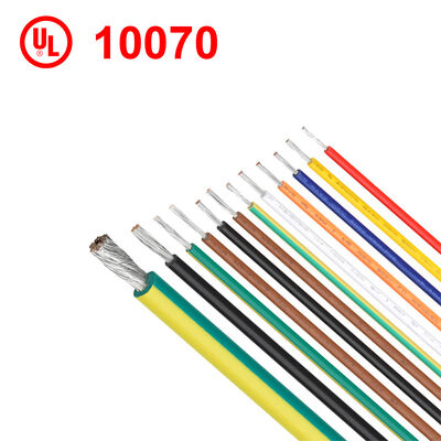 UL10070 PVC Tel 105C 600V Elastiki İzoleasyon Pil Kablosu İç Kablolama için